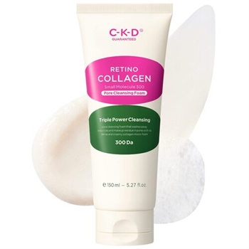 CKD Retino collagen small molecule 300 pore cleansing foam, 150мл 712916 - фото 5270