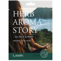 Herb Aroma Story Cedar Relaxing Mask Sheet, 25ml 101012 - фото 5501